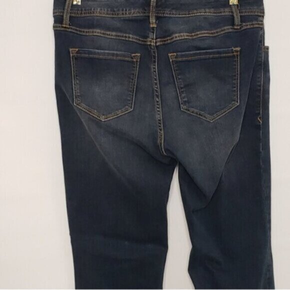 Torrid Luxe Slim Boot Jean -Super Stretch Mid Rise Medium Wash Size 12R - Picture 5 of 16